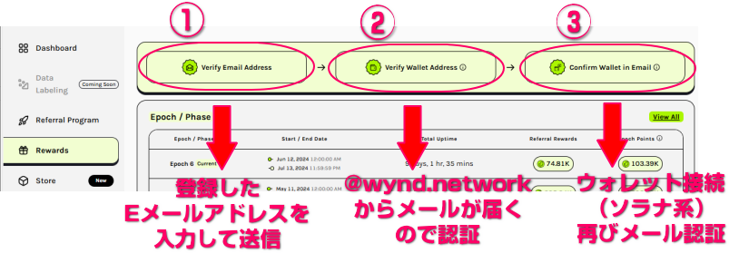 grass,グラス,メール認証,ウォレット接続